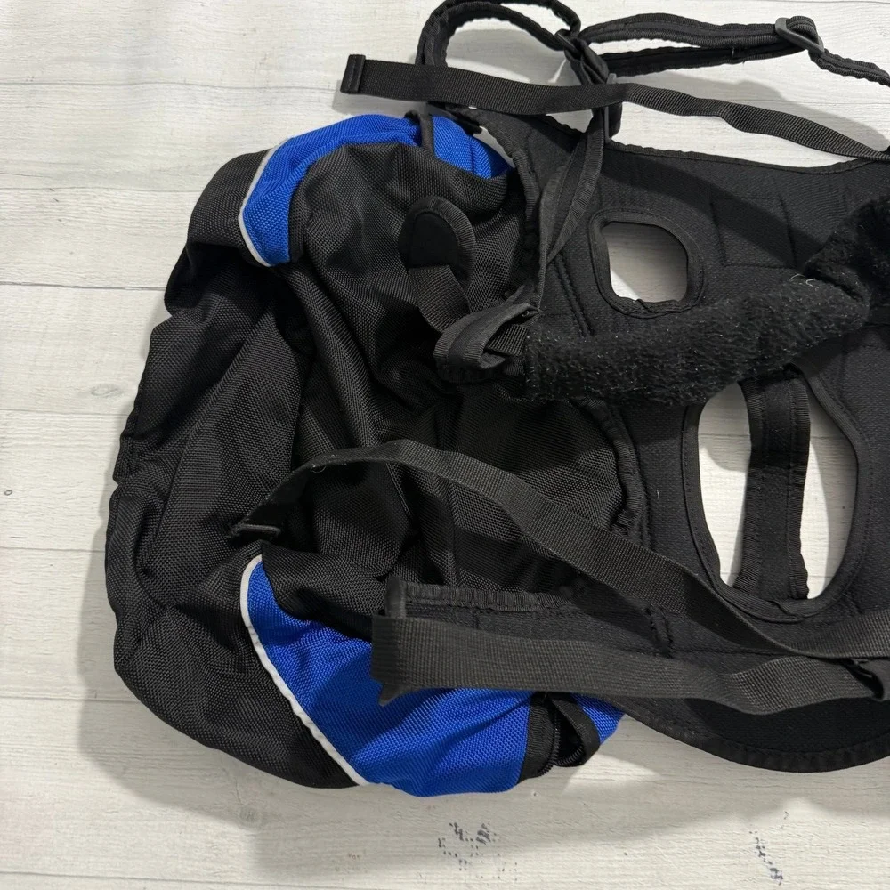 Ruffwear Blue Commuter Light Loop Dog Backpack Saddle Pack Bag Harness large